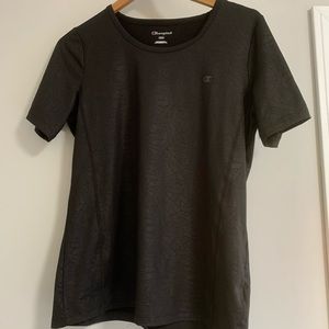 (2/$20) Champion M Black Workout top